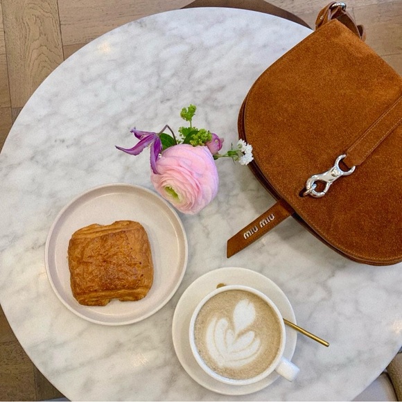 Miu Miu suede shoulder bag (Authentic) - Picture 3 of 8